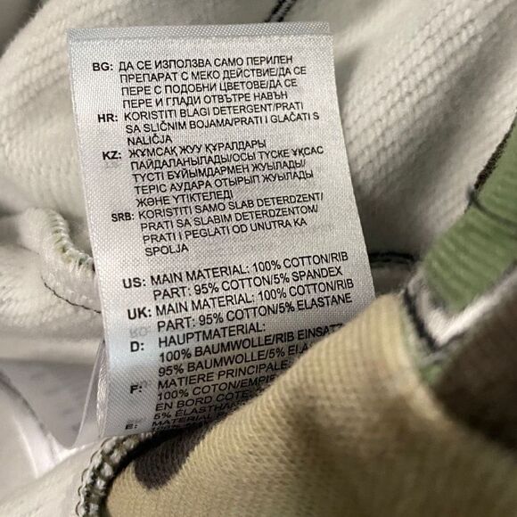 Adidas Originals x Jeremy Scott Mens size Medium Camouflage Hoodie H53373 NWT - Picture 10 of 11